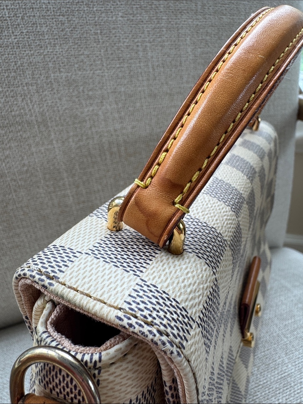Louis Vuitton Damier Azur Croisette *Firm Price* - Picture 11 of 15